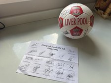 Liverpool squad signed for sale  PONTYCLUN