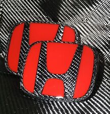 Usado, CRACHÁ HONDA EMBLEMA FIBRA DE CARBONO CIVIC FK8 TYPER VERMELHO comprar usado  Enviando para Brazil