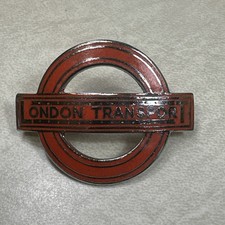 Bonde de transporte Londres bonde ônibus bonde emblema esmalte vermelho vintage Londres comprar usado  Enviando para Brazil
