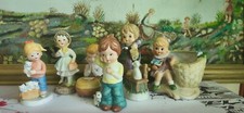 Statuette vintage porcellana usato  Casapesenna