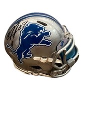 Mini capacete de velocidade autografado assinado Calvin Johnson Detroit Lions certificado de autenticidade JSA, usado comprar usado  Enviando para Brazil