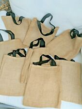 Handmade burlap black for sale  Fernandina Beach
