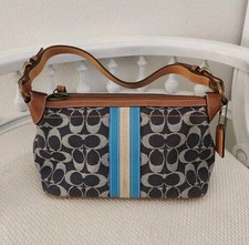 Coach denim gray for sale  Los Angeles
