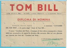 Tom bill diploma usato Tom bill diploma usato  Catania