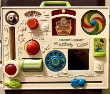 Usado, Tablero de juguetes de desarrollo infantil vintage 1973 FISHER-PRICE “Activity Center”. segunda mano  Embacar hacia Argentina