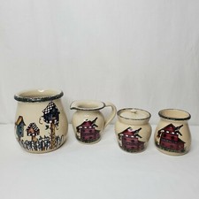 Vtg birdhouse stoneware for sale  Lavonia