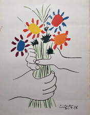 Vintage poster pablo d'occasion  France