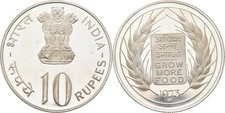 Indien rupees 1973 gebraucht kaufen  München