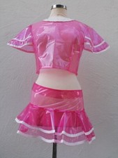 Pinker pvc mini gebraucht kaufen  Dortmund
