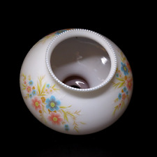 Luminária de teto globo de vidro opala N23.537 vintage 1950 design floral iluminação comprar usado  Enviando para Brazil