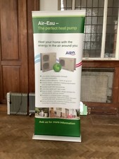Collapsible banner stand for sale  WIRRAL