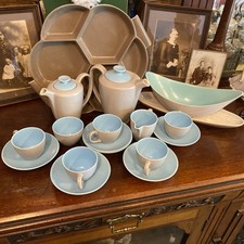 Poole twintone pottery for sale  CLECKHEATON