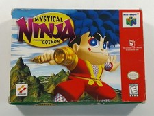 MYSTICAL NINJA STARRING GOEMON NINTENDO 64 (N64) NTSC-USA (COMPLETE - GOOD CONDI, usado comprar usado  Enviando para Brazil