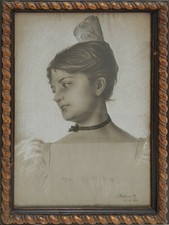 Barbieri ritratto ragazza usato  Italia
