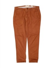Calça chino fina masculina FAT FACE W36 L31 marrom BH09 comprar usado  Enviando para Brazil