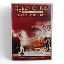 Queen On Fire: Live at the Bowl (DVD, 2004) Freddie Mercury Region All comprar usado  Enviando para Brazil
