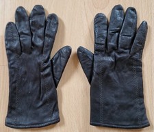 Lederhandschuhe dunkelbraun 7 gebraucht kaufen  Diez