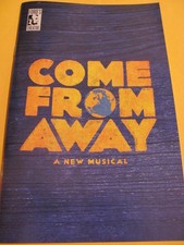 Come away playbill for sale  Owings Mills