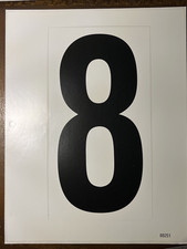 Vinyl number sticker for sale  North Babylon