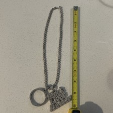 Lc8 Joyería Plata 925 Con Piedras Moissanita Negro Vidas Materia Y Redondas Como Nuevo segunda mano  Embacar hacia Mexico