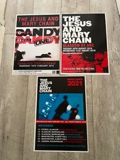 THE JESUS AND MARY CHAIN CONCERT GIG POSTERS -COLLECTION x3 SCOTTISH memorabilia comprar usado  Enviando para Brazil