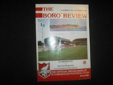 Scarborough blyth spartans for sale  AYLESFORD