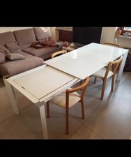 Tavolo allungabile bianco usato  Torino