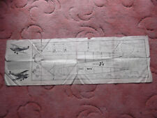 Aeromodeller plans avro for sale  BURRY PORT