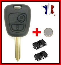Coque Clé Plip Pour CITROEN Saxo Xsara Picasso Berlingo + 2 Switch Bouton + Pile comprar usado  Enviando para Brazil