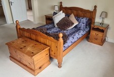 Wooden bedroom suite for sale  BRACKLEY