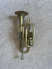 Vintage brass cornet for sale  CARLISLE