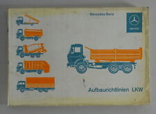 Diretrizes de montagem manual Mercedes Benz caminhão L 406/508/LP 608/808... De 1977 comprar usado  Enviando para Brazil