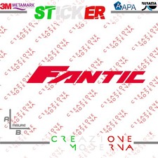 Adesivo sticker fantic usato  Bari