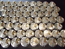 Lote 38 movimentos de relógio feminino vintage redondo Zarja 20 mm. Steampunk ou reparo #1 comprar usado  Enviando para Brazil