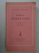 Larbaud valery. lettres d'occasion  Pontoise