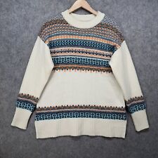 Woolovers fairisle jumper for sale  SHREWSBURY