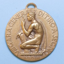 Roma medaglia 1935 usato  Firenze