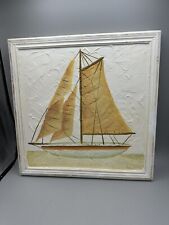 Artwork framed sailboat for sale  Monson