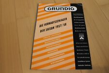 Prospekt brochure grundig gebraucht kaufen  Königswinter