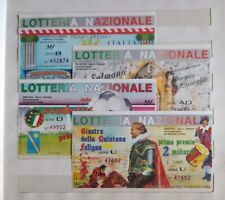 Biglietti lotteria nazionale usato  Portomaggiore