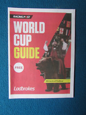 Cup 2018 guide for sale  DAWLISH