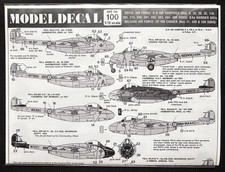 Modeldecal 100 raf for sale  BECKENHAM