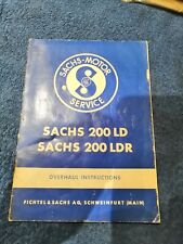 Sachs motor cycles for sale  LEICESTER