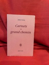 Gracq carnets grand d'occasion  Nancy-