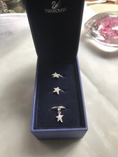 Swarovski set three for sale  BRADFORD