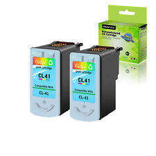 Pacote com 2 cartuchos de tinta colorida CL-41 CL41 para impressoras Canon PIXMA MP450 MP460 MP470 comprar usado  Enviando para Brazil