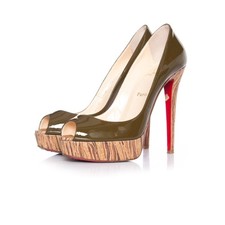 Używany, Khakilour Plateaupumps Od Banan Kobieta Khaki 40 na sprzedaż  PL