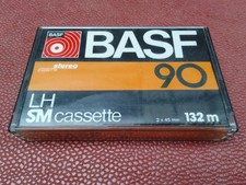 BASF LH-SM CASSETTE 90 132m Vintage 1977 Audio Tape Blank TYPE I Made in Germany comprar usado  Enviando para Brazil