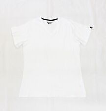 Camiseta Feminina Badger Athletic Fit Flex Gola V Manga Curta P M L Branca 1002 comprar usado  Enviando para Brazil