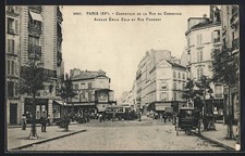 CPA Paris, Carrefour de la Rue du Commerce, Avenue Émile Zola et Rue Fondray  comprar usado  Enviando para Brazil